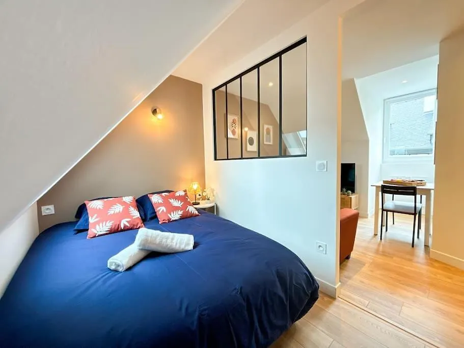 Le Nectar - Parking Prive, Hyper-Centre, Calme Apartment Saint-Brieuc